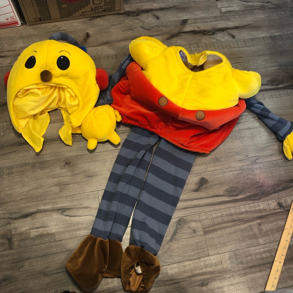 Disney Rolie Polie Olie child Small 5/6? plush Halloween costume rare